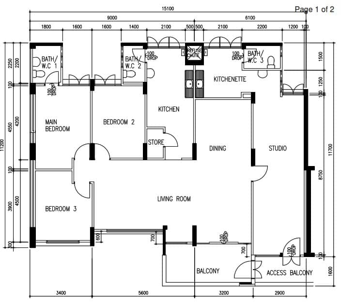 137 Bishan Floor Plan