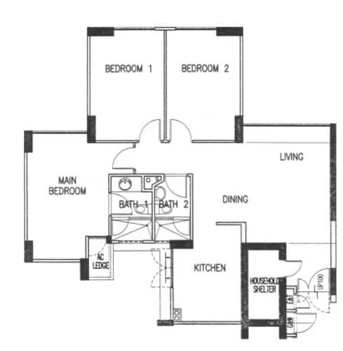 688C Woodlands Drive Floorplan